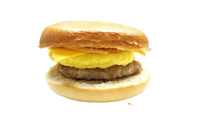 Avc Gourmet Sausage,Egg and cheese bagel