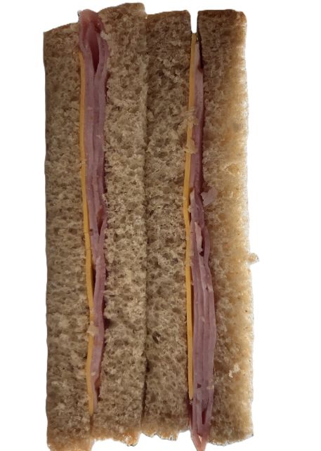 Avc Gourmet Ham and Cheddar on Wheat