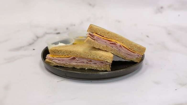 Avc Gourmet Ham and Cheddar Sandwich