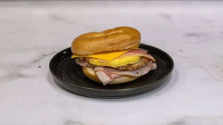 Avc Gourmet Loaded Breakfast Bagel
