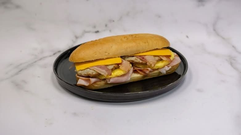 Avc Gourmet Loaded Breakfast Hoagie