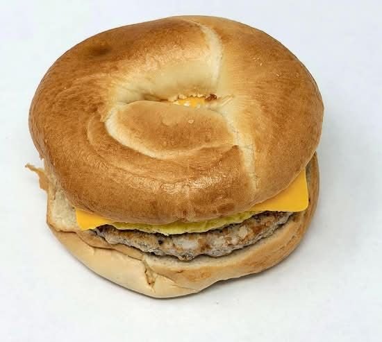 Avc Gourmet Sausage,Egg and cheese bagel