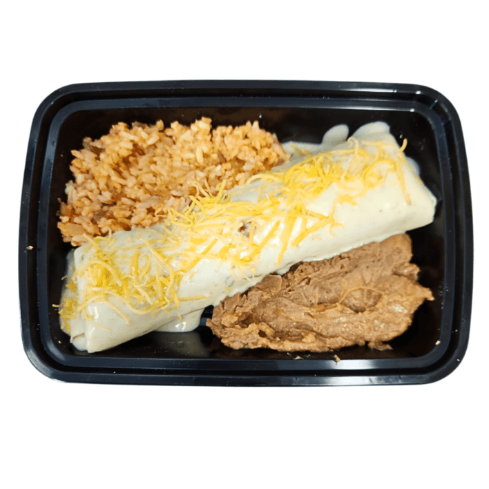 Beef Queso Enchilada Dinner