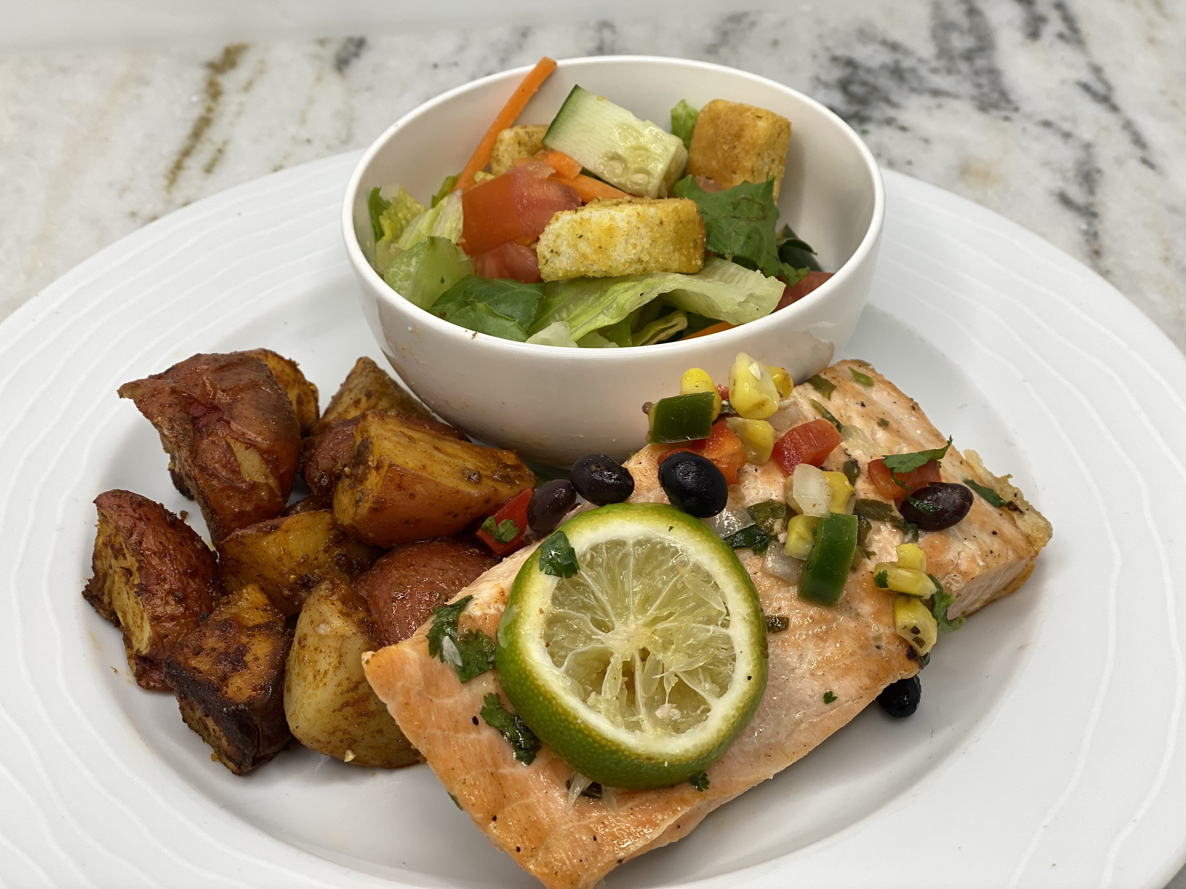 Cilantro Grilled Salmon