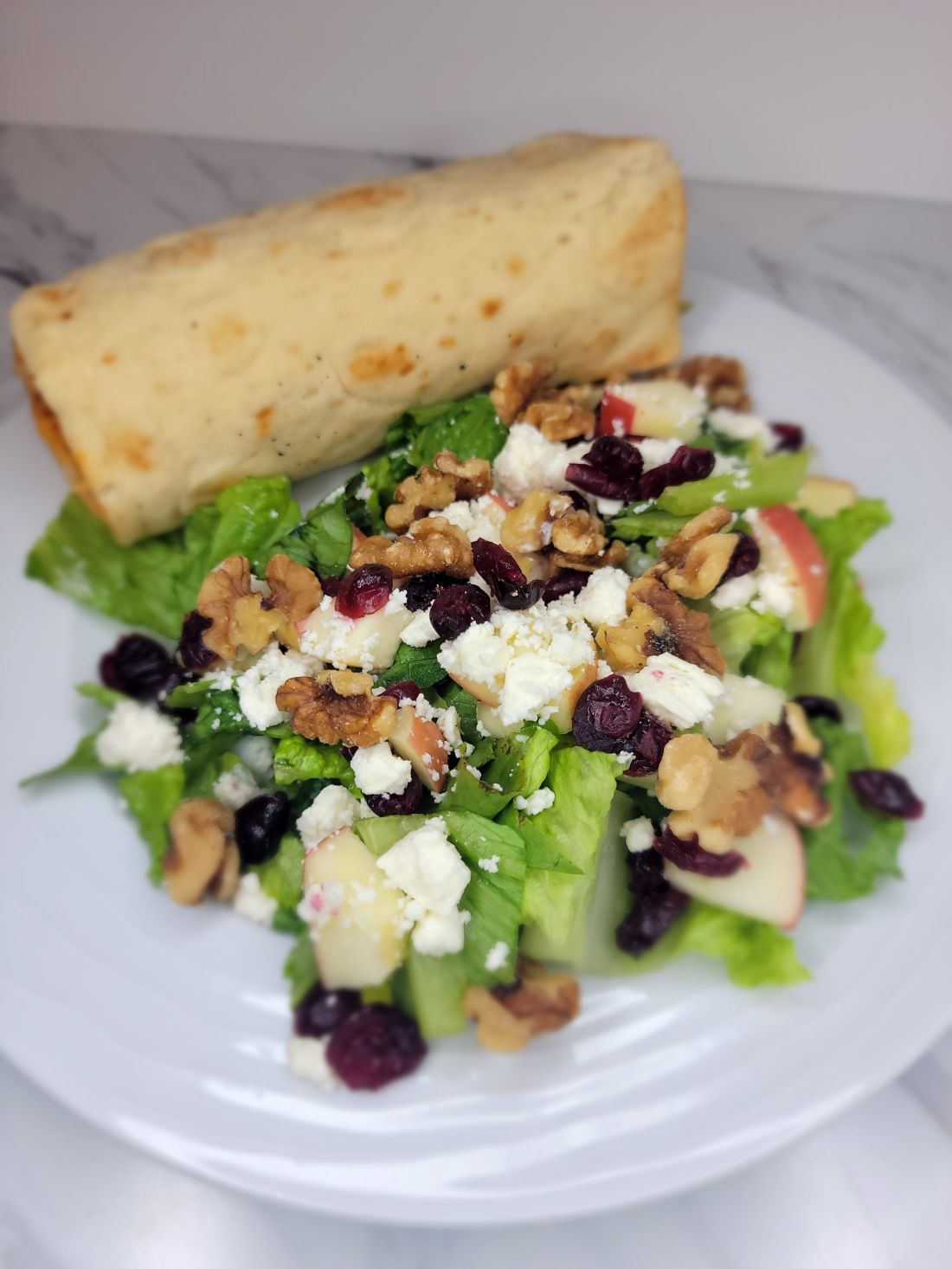 Flatbread and Signature Salad