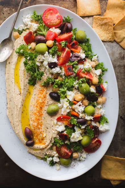 Loaded Hummus Tray