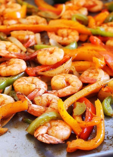 Fajita Bar Shrimp