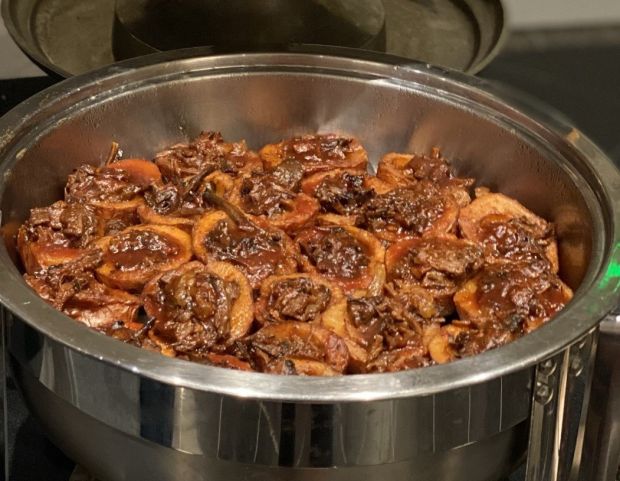 BBQ Brisket Potato Bites