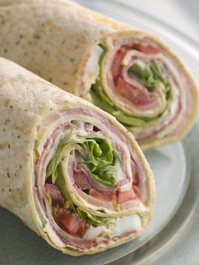 Double smoked Ham Wrap