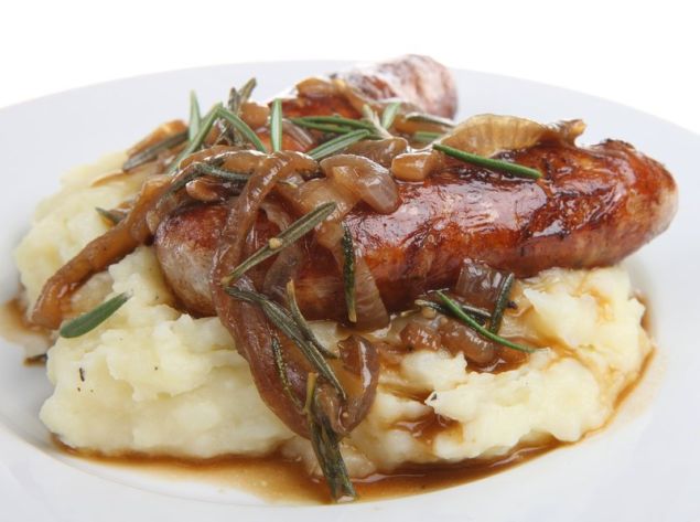 Italian Sausages & Mash
