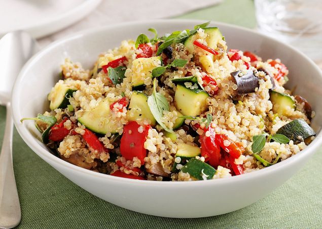 VEG Roasted Vegetable and Quinoa Salad (feeds 10 pax)