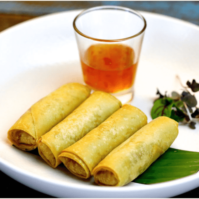 Vegetarian spring rolls