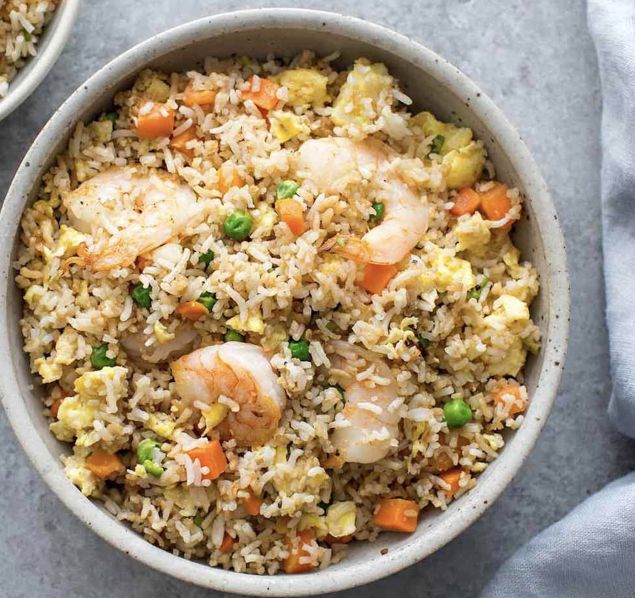 Combination Fried Rice (HALF TRAY) - feeds 6 pax