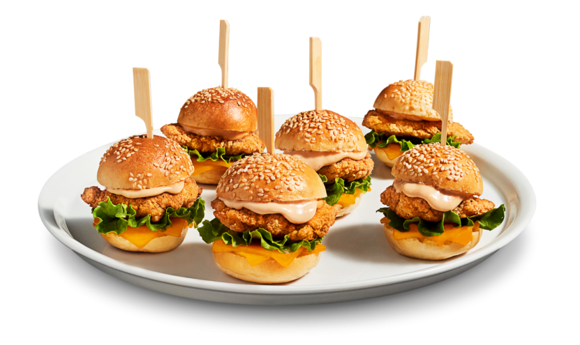 Mini  Chicken Burgers 