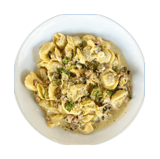 Beef Tortellini Boscaiola