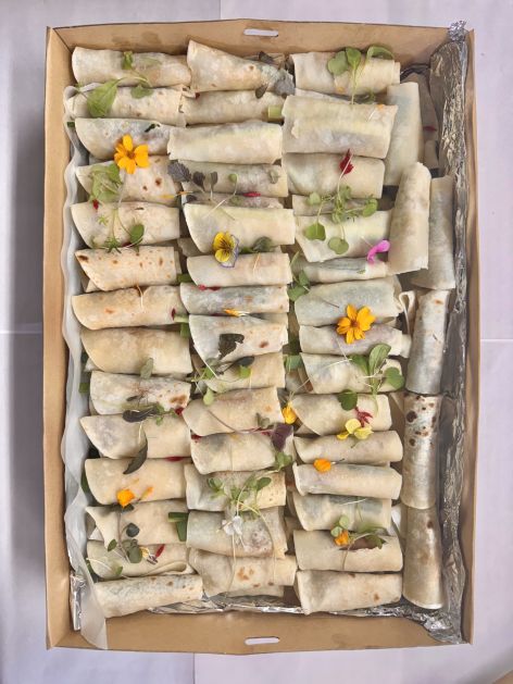 Peking duck pancakes Tray