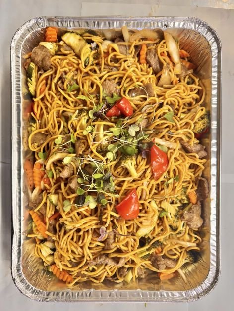 Mongolian hokkien noodle (TRAY)