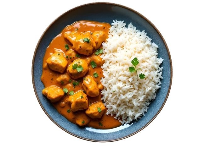 Butter Chicken With Rice