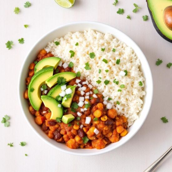 Mexican VEGAN Rice Bowl
