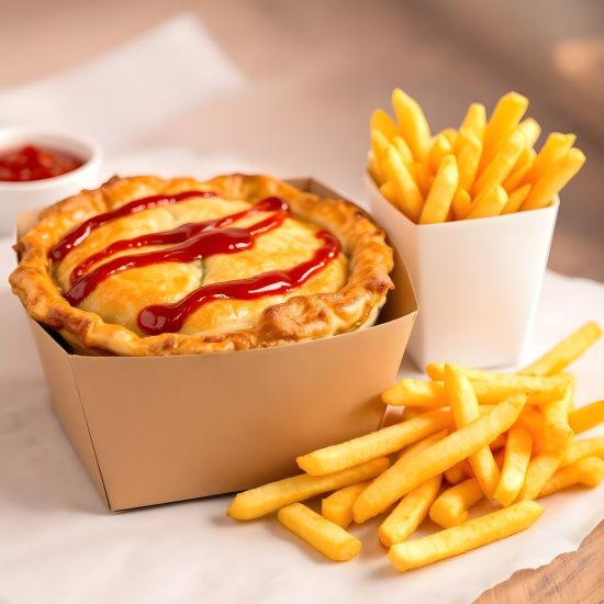 Gourmet Chunky Angus Beef Pie (350-400 gr)