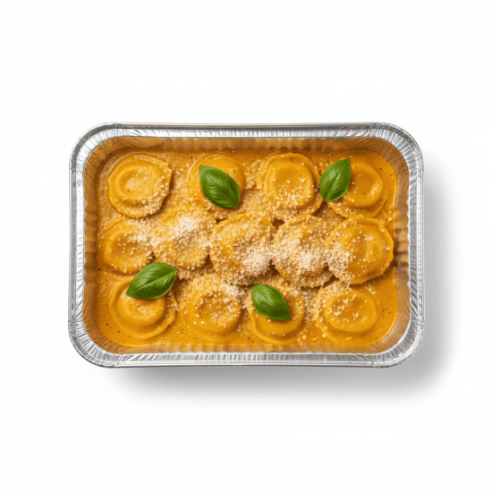 Pumpkin Ravioli - Creamy Pumpkin (VEG) - Tray