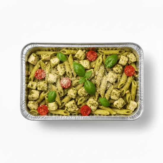 Penne Chicken Breast Pesto - Tray 