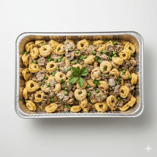 Beef Tortellini Boscaiola - Tray 