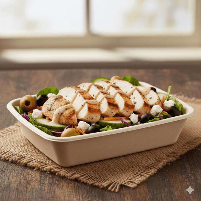 Mediterranean Chicken Salad (Gf, Df)