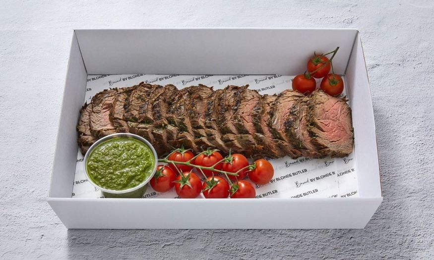 2kg Roasted Eye Fillet with Salsa Verde