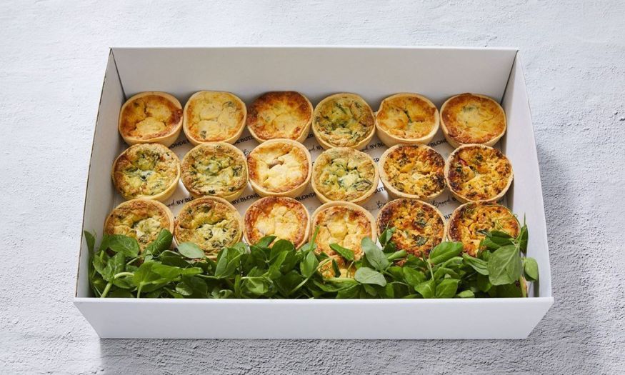 Breakfast Gourmet Mini Quiches
