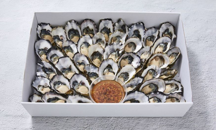 Freshly Shucked Oysters