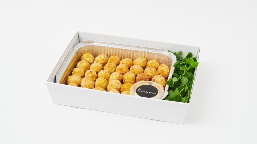 Mushroom, mozzarella & spinach arancini (30)