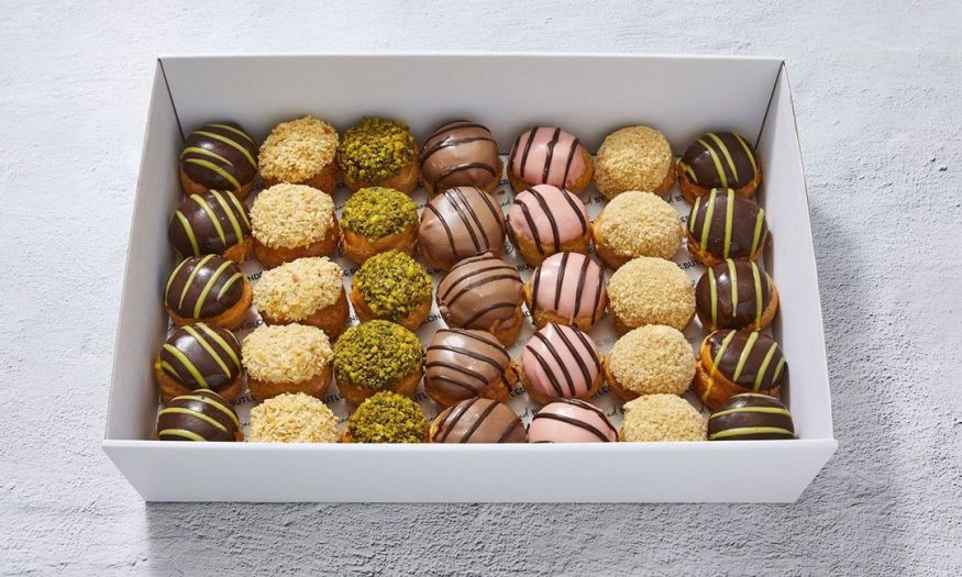 Petite Filled Profiteroles