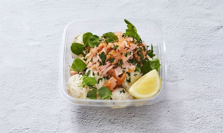 Roasted Salmon & Potato Salad Bowl