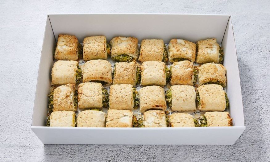 Spinach & Cheese Mini Sausage Rolls