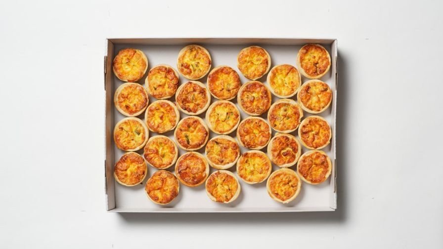 Warm Mixed Quiche - 28 pieces