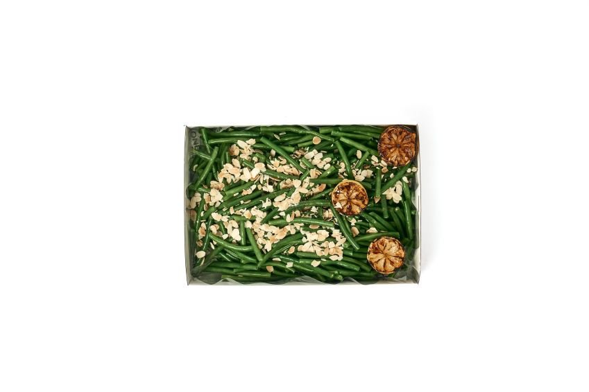 Citrus Green Beans with Toasted Almonds