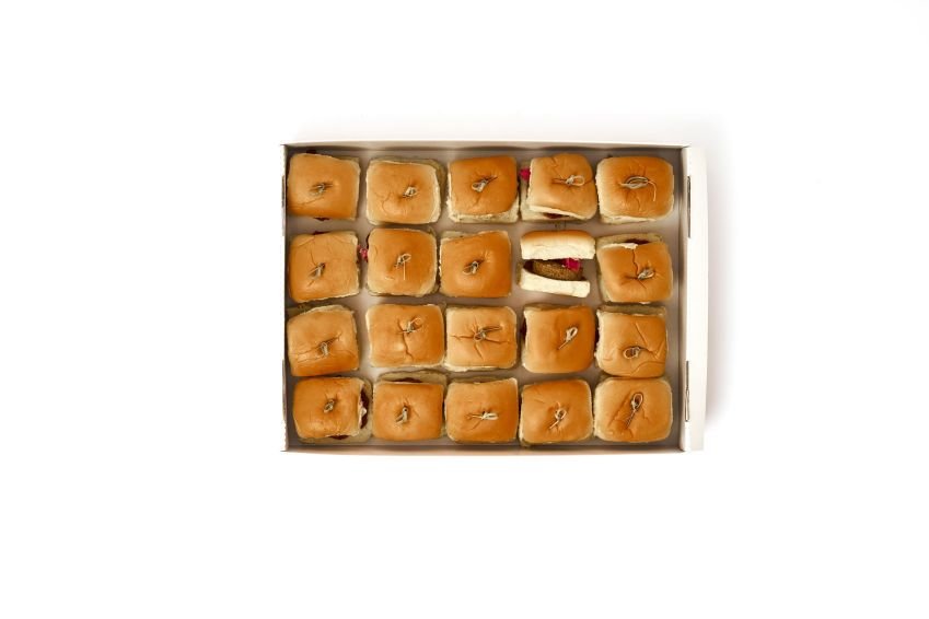 Warm Vegetarian Sliders - 20 pieces