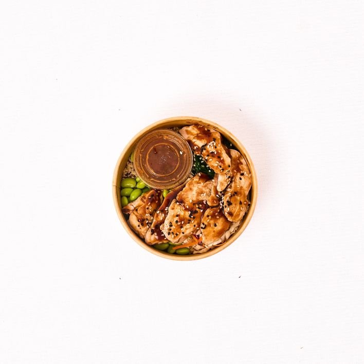 Teriyaki Chicken Poke Bowl