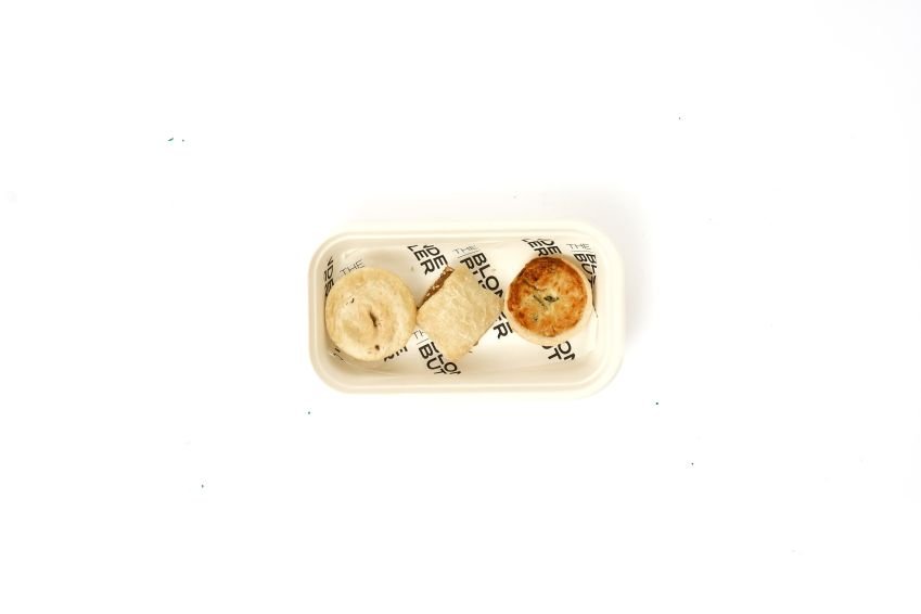Warm Individual Party Pie, Sausage Roll & Quiche