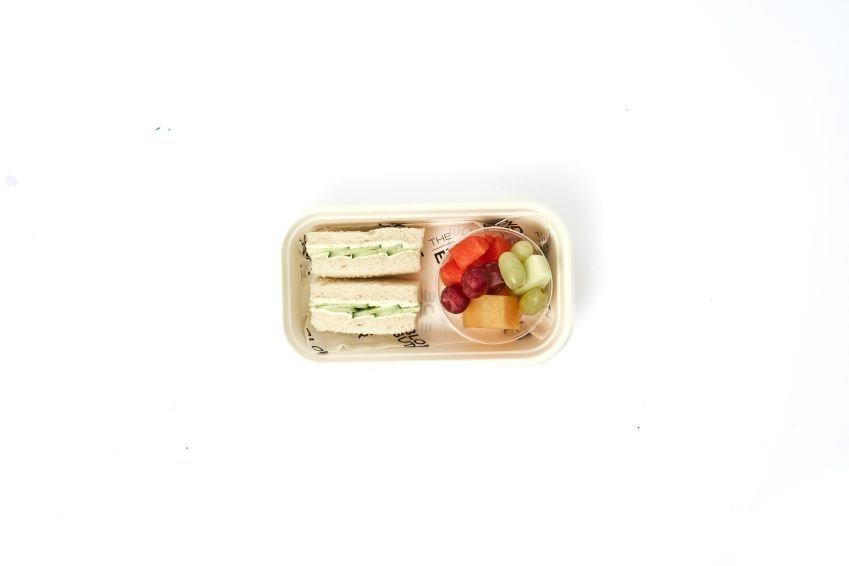 Finger Sandwich & Fruit Cup