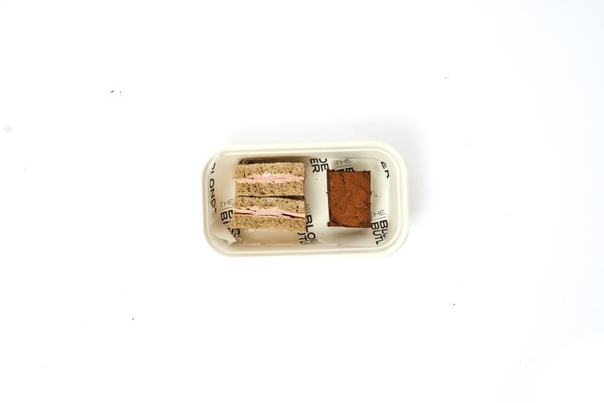 Finger Sandwich & Brownie