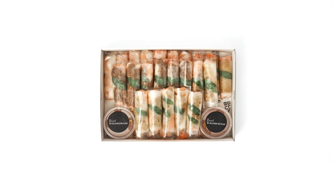 Mixed Rice Paper Roll Box - 28pc