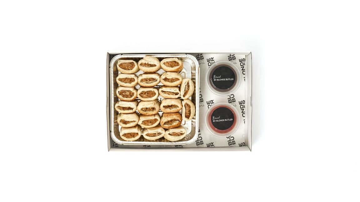 Gourmet Beef Mini Sausage Rolls