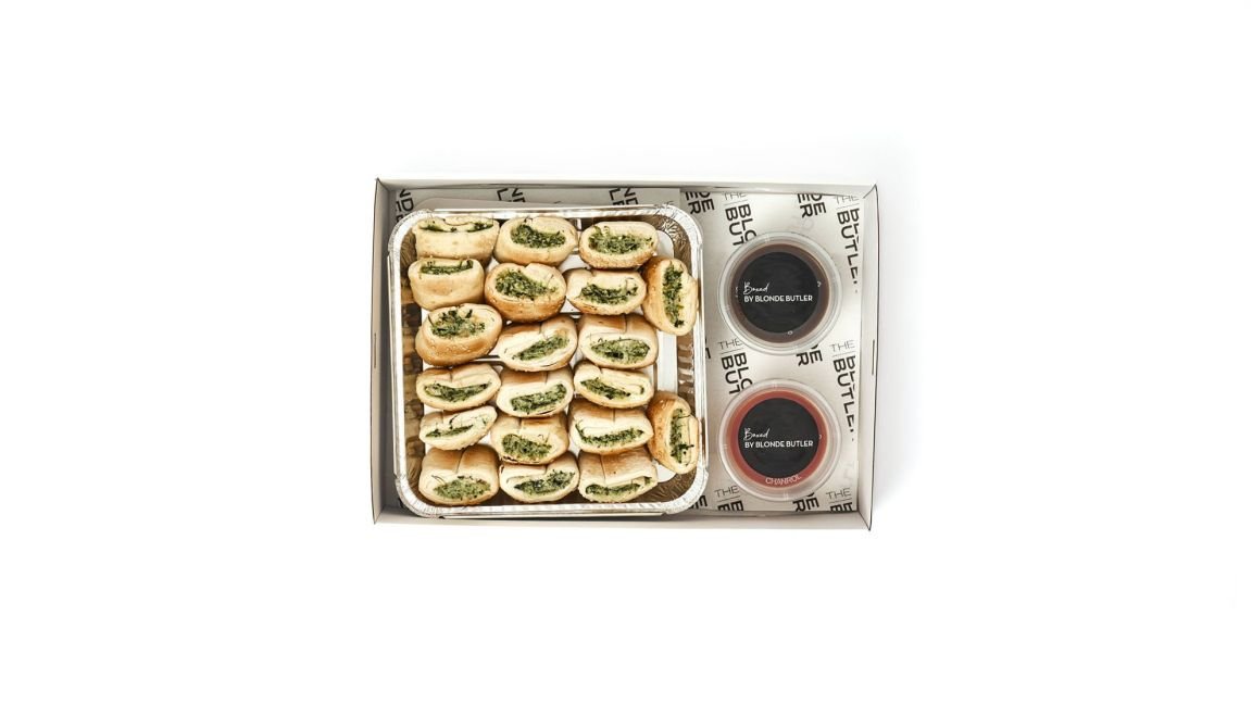 Spinach & Cheese Mini Sausage Rolls