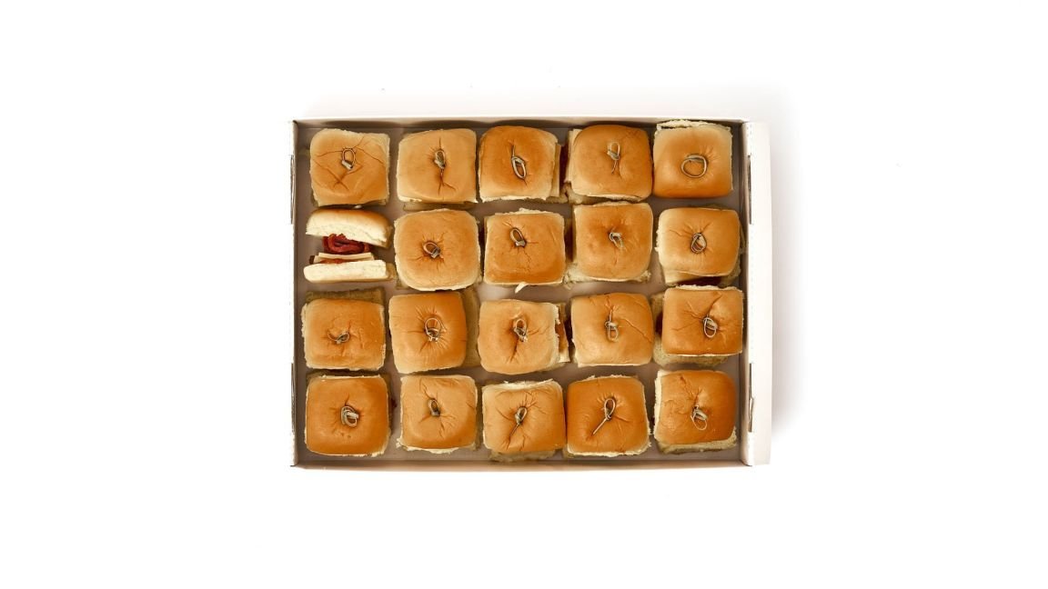 Warm Mixed Breakfast Sliders - 20 Pieces
