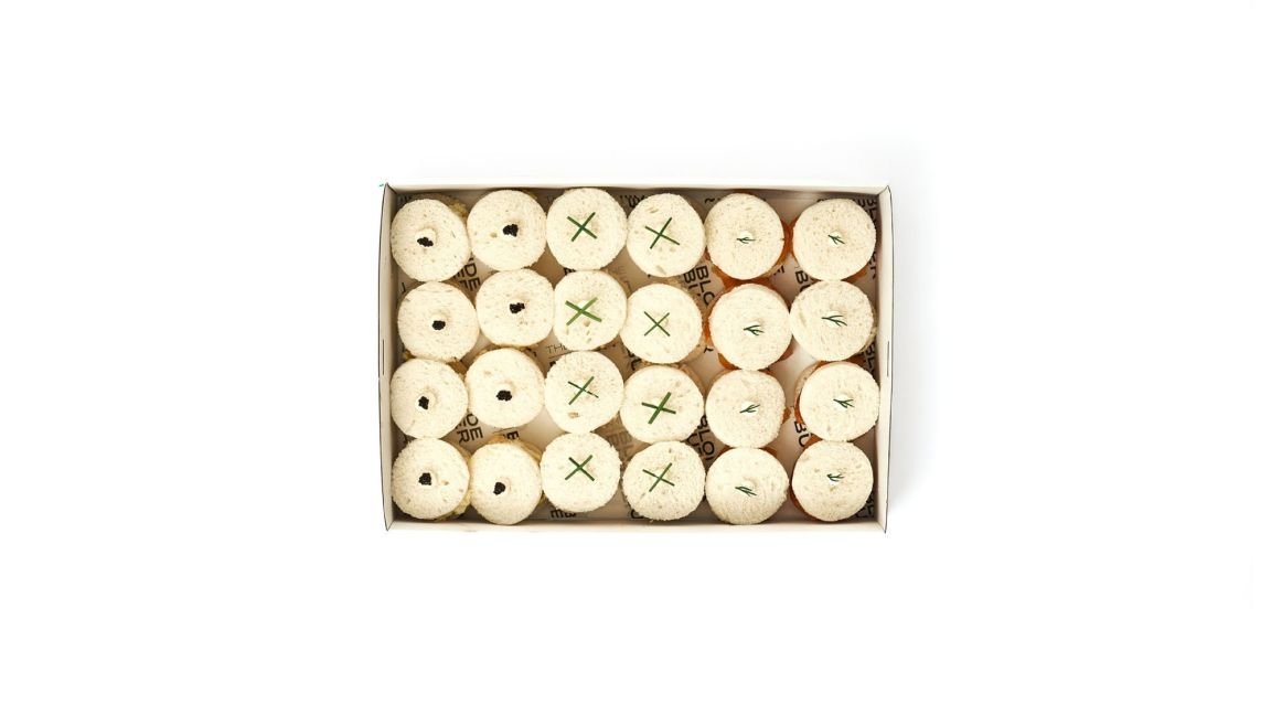 Mixed Circle Sandwiches - 24pc