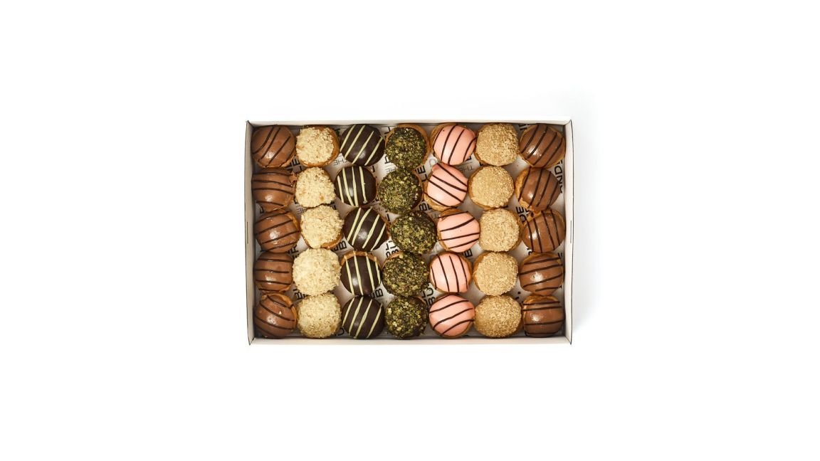 Petite Filled Profiteroles