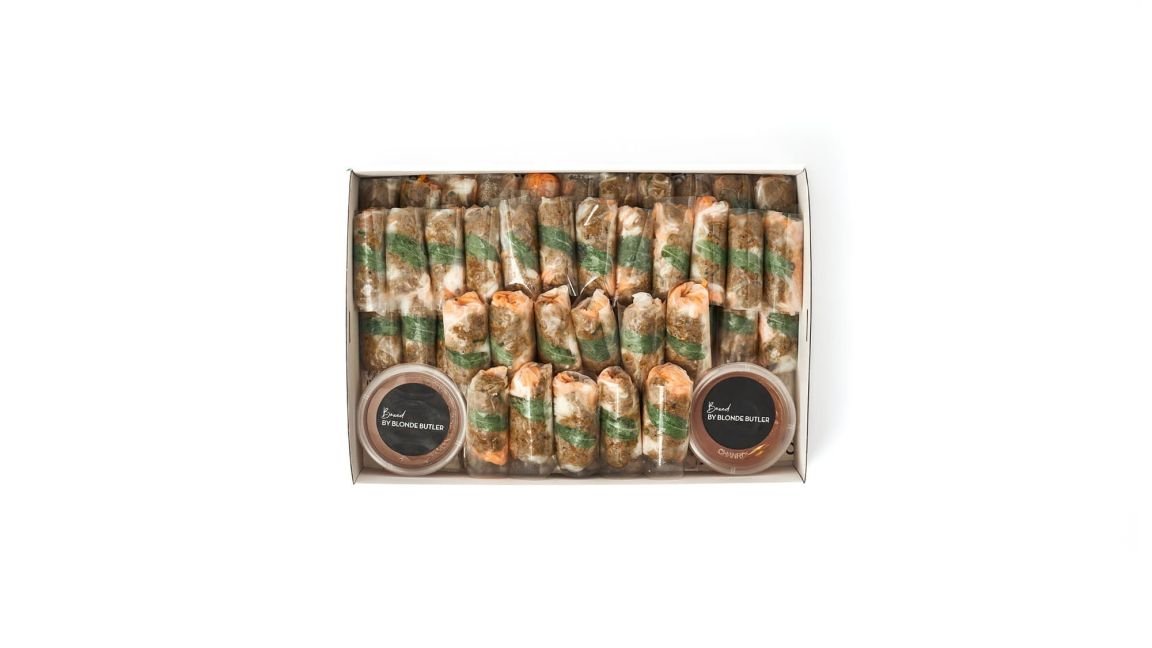 Cocktail Vegan Rice Paper Rolls