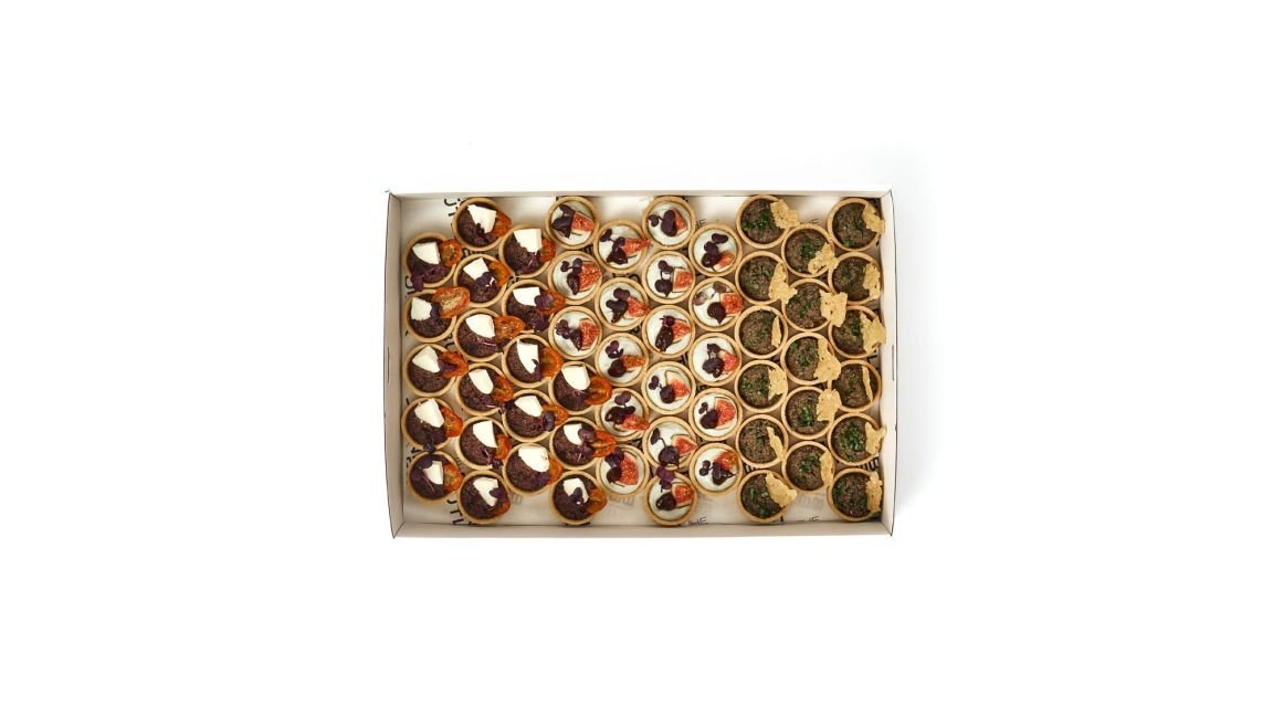 Mixed Mini Savoury Tarts 54pc